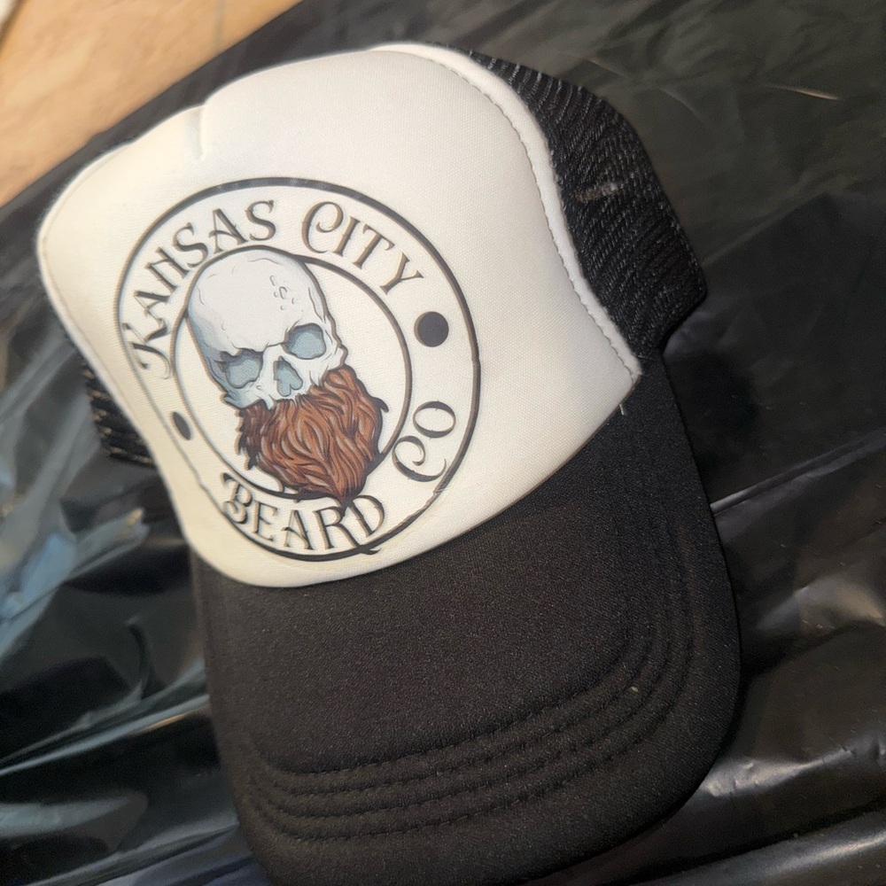 Black and White Trucker Hat